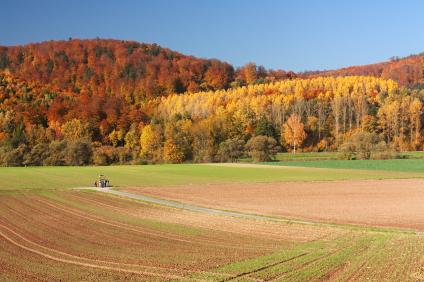 Weserbergland im Herbst